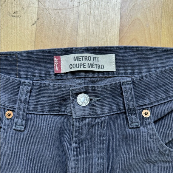 Vintage Velvet Levi’s Pants Rare Model Y2K Style - Picture 6 of 6